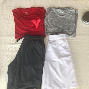 Men’s size Medium bundle 2 shirts & 2 shorts